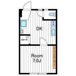 西川口駅 徒歩1分 4階の物件間取画像